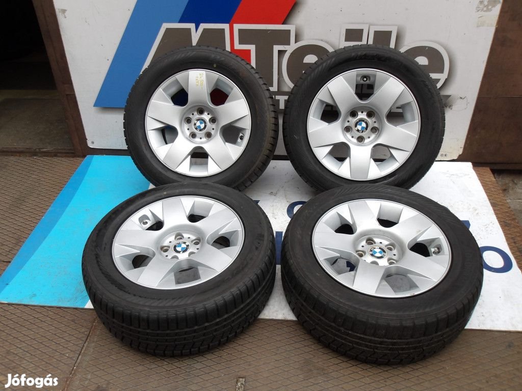 (ÁR/DB)[GYÁRI HASZNÁLT] BMW KERÉKSZETT "Star Spoke 90" + YOKOHAMA WDR